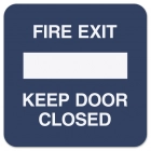 Fire Exit Keep Door Closed