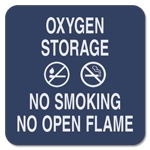 Oxygen Storage/No Smoking