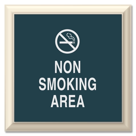 Non Smoking Area with Symbol
