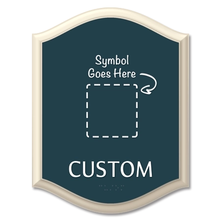 1-Line Custom Regulatory w/ Symbol