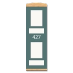 Room Number Sign - 2 Picture