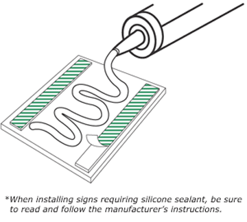 Silicone Sealant Installation