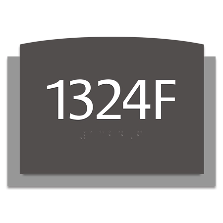 Room Number Sign