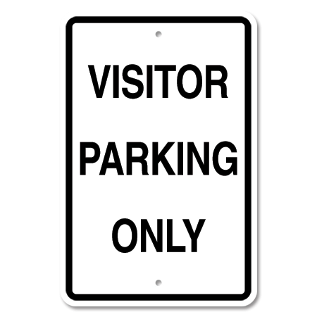 Visitor Parking Only