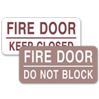 Fire Door Keep Closed Signs
