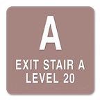 Exit Egress Signs